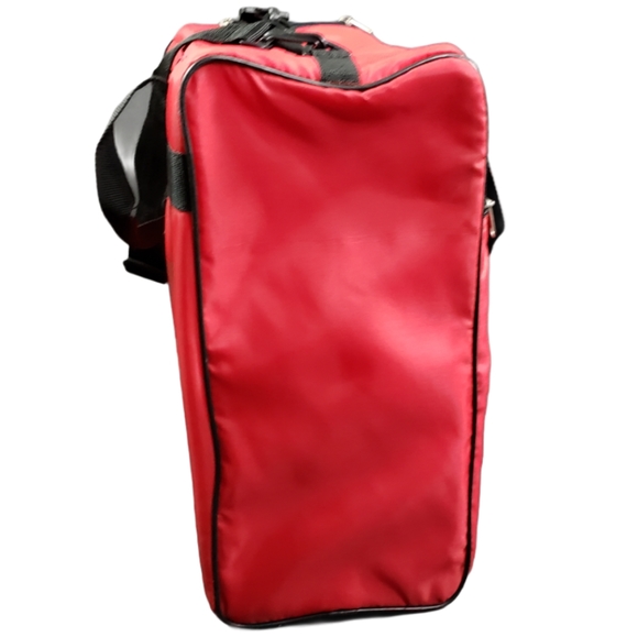 ❤️ VINTAGE WILSON Red Padded Locker Duffle Tote - Picture 4 of 7